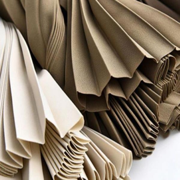 Quality ISO Woven Cloth Textile Fabric Pleat Paper White A4 62gsm For Bedding Wedding for sale