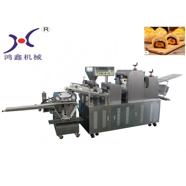 Quality Polished 304 4.5KW Egg Yolk Pastry Production Line for sale