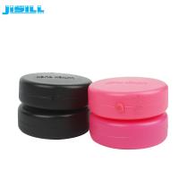 China Customized Plastic Round Mini Ice Packs , Colorful Ice Hockey Puck For Promotion factory