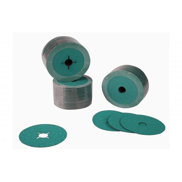 Quality Grit P16-120 Resin Fiber Sanding Discs Closed Coating 5" 6" 7" Custom for sale