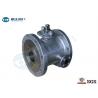 China Jacketed Industrial Ball Valve Direct - Mount One Piece Flanged DIN / ISO 5211 factory