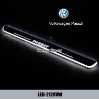 China Volkswagen VW Passat LED lights side step car door led sill auto scuff light factory