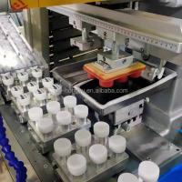 China PLC Control Electric Pad Printer 220V 500W Multi Color Pad Printing Machine for sale