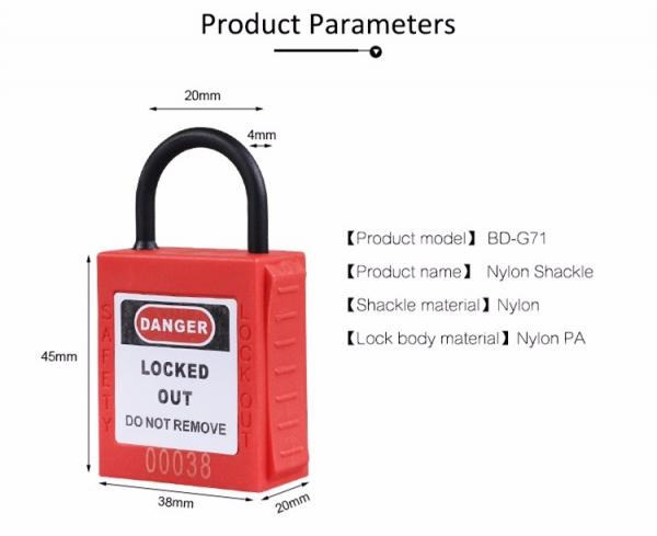 Factory sales Mini Industrial Master lock Safety Padlock