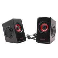 China 100HZ-18KHZ Desktop Digital Multimedia Speaker 2.0 Powered By USB Loudspeaker 3.5mm factory