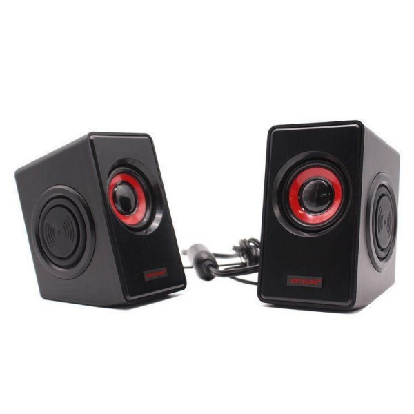 Quality 100HZ-18KHZ Desktop Digital Multimedia Speaker 2.0 Powered By USB Loudspeaker 3.5mm for sale