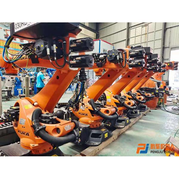Quality KR240R2900 Used Kuka Robots 6 Axis Automatic Palletizing Material Handling for sale