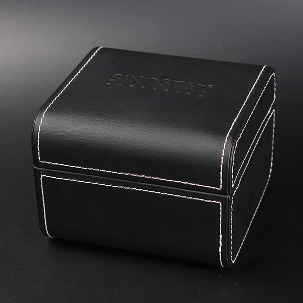 Quality High End Style Leather Watch Box Luxury Waterproof Velvet For Presentation Gift for sale