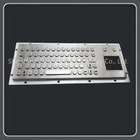 China Tamper Resistant Usb Keyboard With Touchpad Stainless Steel Material 71 Keys Type factory