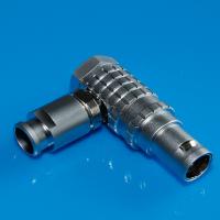 Quality Lemo Alternative FHG Right Angle Connector FHG.1B.310 90 Degree Cable Connector for sale