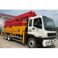 china Putzmeister concrete pump truck PM38m with ISUZU chassis for sale