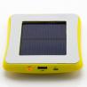 China Window Sticker Solar Panel 2600mAh Polymer Waterproof Power Bank for Outdoors Hiking factory