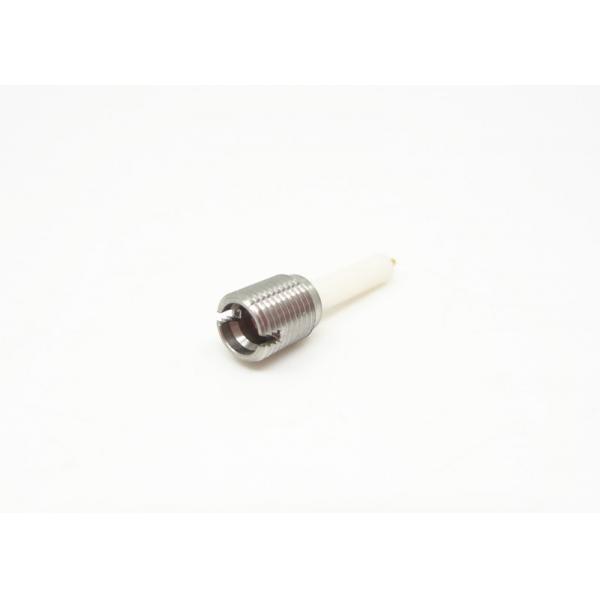 Quality Passivated Stainless Steel SMP Male Thread-In Mount Connector with Extended for sale