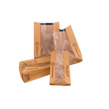 Quality Biodegradable Bakery Packaging Bags , Custom Printed Food Packaging Bags for sale