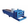China 380V 60HZ Blue Glazed Tile Roll Forming Machine Making 828mm Waveform Tile factory