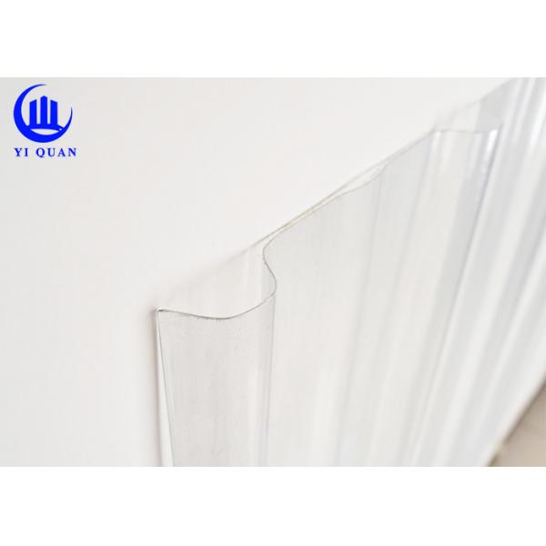 Quality Fiberglass Material UPVC Clear Corrugated Pvc Roofing Sheet Translucent Corrugated Panels for sale