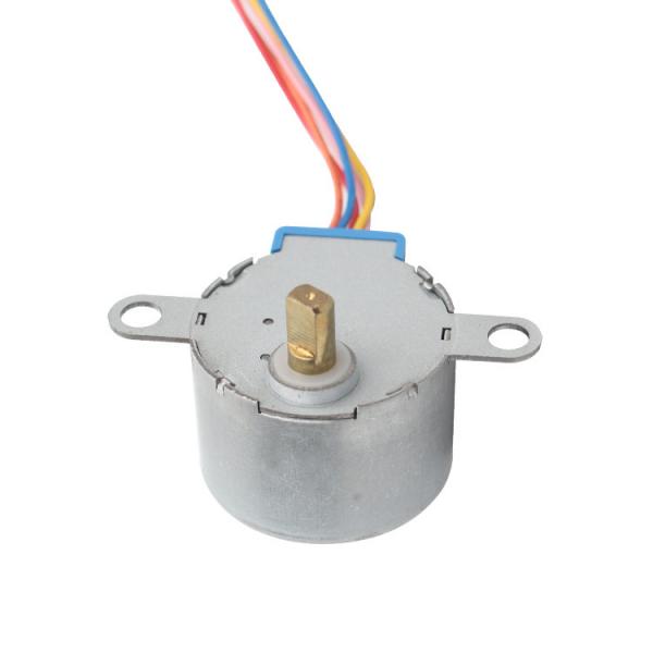 Quality 12V Four Wire Stepper Motor , PM 1/64 Small Reduction Stepper Motor for sale