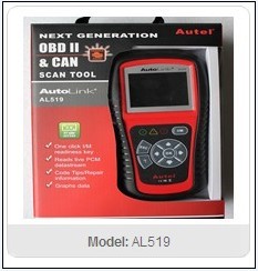 China 2013 Latest Autel AutoLink AL519 Next Generation OBD II & CAN Scan Tool+Free shipping for sale