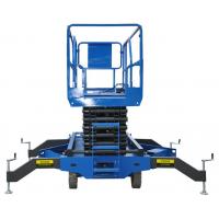 China Man Lifting Use Mobile Scissor Lift 4.5m Max Heiht, Safe And Reliable factory