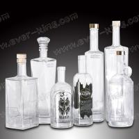 Quality OEM ODM Glass Wall 5mm Cool Alcohol Bottles For Spirits for sale