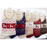 China 2014 Hot selling ladies christmas toe socks factory