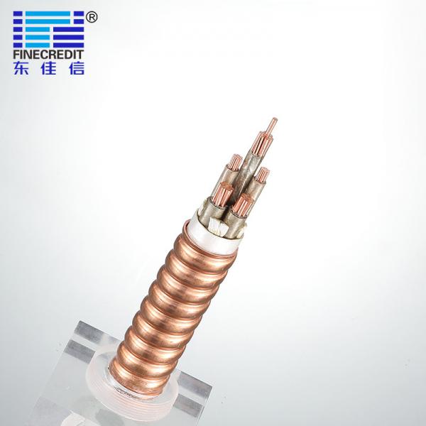 Quality YTTW BTTZ 300 Sq Xlpe Cable , Solid Copper Fire Proof Cable 3×185+2×95 for sale