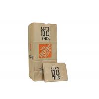 Quality Open Mouth Multiwall Kraft Paper Bags , Degradable Garbage Bag Folding Packaging for sale
