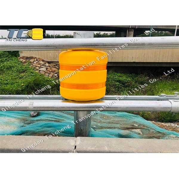 Quality High Intensity Safety Roller Barrier Roadside Guardrail For Accident Prone Roads for sale