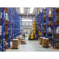 Quality 5 Beam Level Very Narrow Aisle Racking 16.5 FT Height Palletised Warehouse for sale