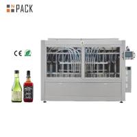 China Fully Automatic Linear 500ml Liquor Filling Machine Alcohol Bottling Machine factory