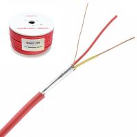 China 2x0.5mm 2x1.5mm Bare Copper 2core Red Shielded Fire Alarm Cable for Fire Safety for sale