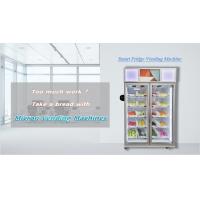 Quality Remote Control Vegetable Smart Vending Fridge With Card Reader for sale
