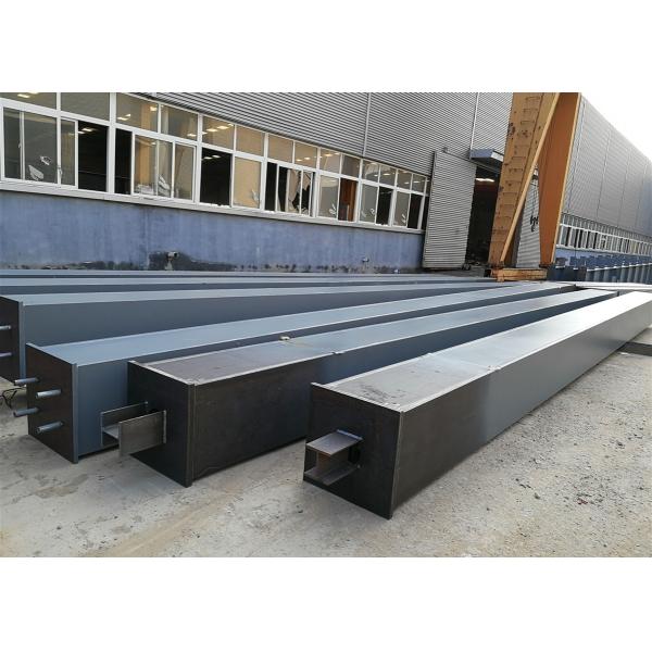 Quality Building Construction Material Structural Steel /  Box Steel Column Beams Fabrication for sale