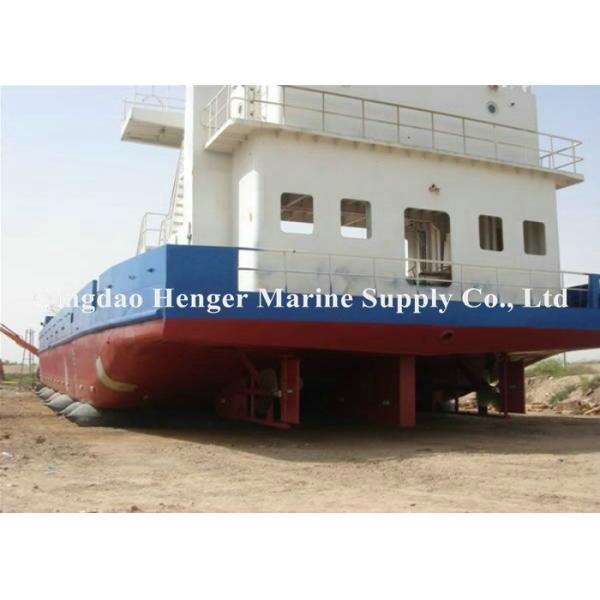 Quality 3-12 layers Air Filled Marine Rubber Airbag for Ship Launching & Upgrading for sale
