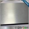 China Silver Scrub Aluminum Flat Plate For Decoration Fireproof Building Thickness 1.8mm-10mm factory