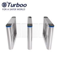 China Self Closing Fast Lane Barrier Gate 304 Stainless Steel For Metro Station Mass Transit for sale