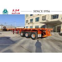 China 3 Axle 40ft Flatbed Trailer Exported To Tanzania factory