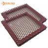 China Interior Galvanized Iron Wire Expanded Metal Mesh Ceiling / Silver Suspended Aluminium Panel factory