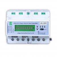 Quality Wifi 5A Three Phase Prepaid Energy Meter Power Consumption Smart Pre Pay Smart for sale