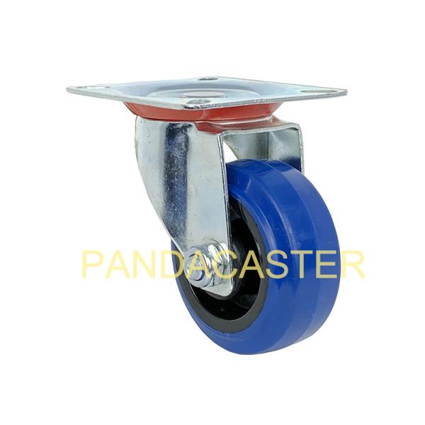 Quality 80mm Industrial Caster Wheels Roller bearing For Warehouse / Hotel for sale