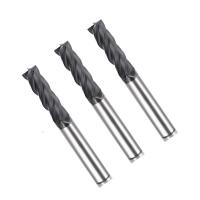 Quality Four Flute 10mm Square Long Shank End Mill For Graphite for sale