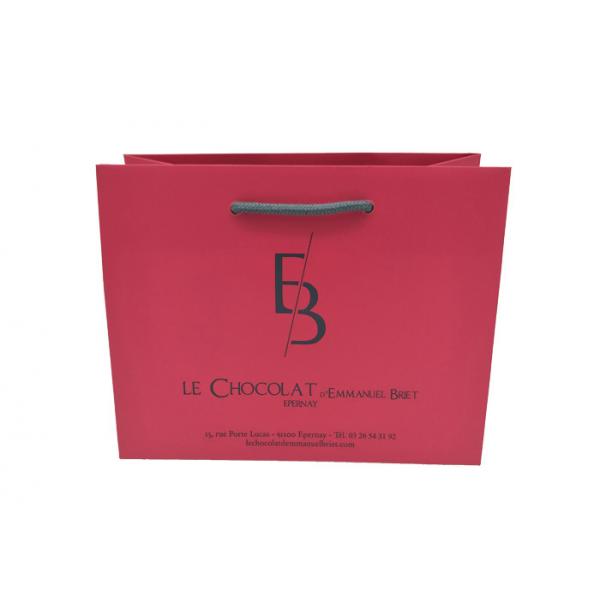 Quality Foldable Recyclable Custom Printed Paper Gift Bags Biodegradable Feature for sale