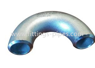 Quality 180 Degree Carbon Steel Pipe Elbow Seamless With Forging Machining Process for sale