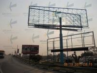 China Custom Unipole Billboard Structure Steel For Outdoor Advertising On Billboard factory