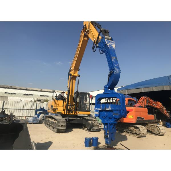 Quality 2300 Kg Highly Efficient Hydraulic Pile Driver , Vibratory Hammer Pile Driver for sale