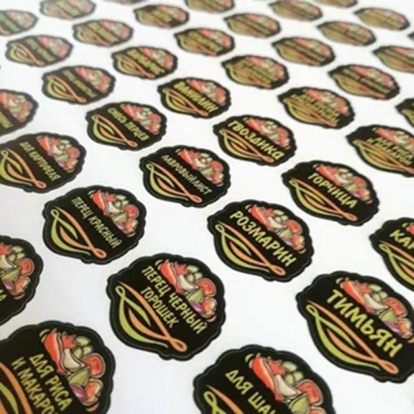 Quality Custom Laser Printing Adhesive Round Labels Support Customized Thickness for sale
