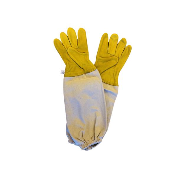 Quality Economic Soft And Comfortable Sheepskin Protective Beekeeping Gloves Against for sale