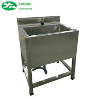 China Customized 304 Stainless Steel Hand Washing Sink With Faucets factory