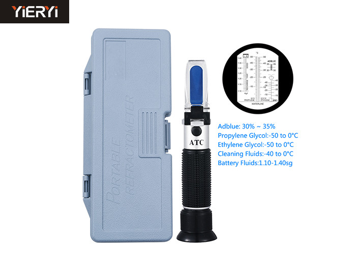 Quality Traditional Scale Digital Hand Refractometer Brix Reading 4 In 1 Engine Fluid Glycol for sale