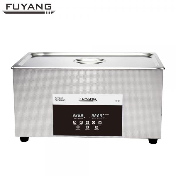Quality 22L 480W SUS304 Benchtop Ultrasonic Cleaner 600 Watt  For Stamping Oil / Finstock / Wax for sale
